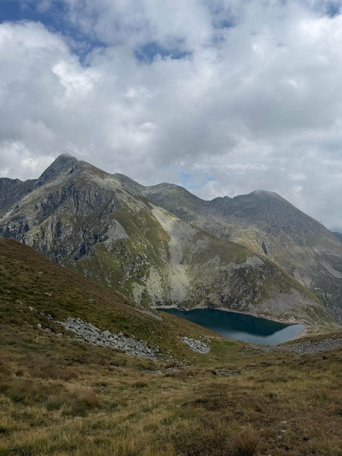 Lago Moro e Corno Stella sopra di esso 23.08.26 Lago Moro e Corno Stella sopra di esso 23.08.26