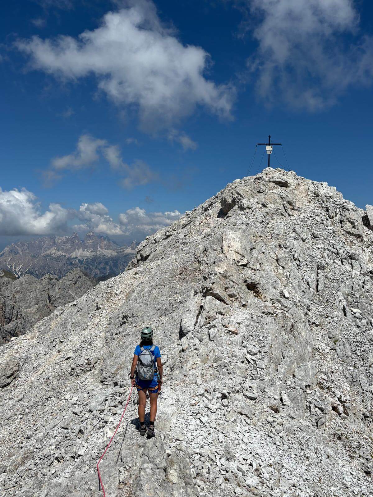 Ultimi passi di cresta per la vetta 13.08.26 Ultimi passi di cresta per la vetta 13.08.26