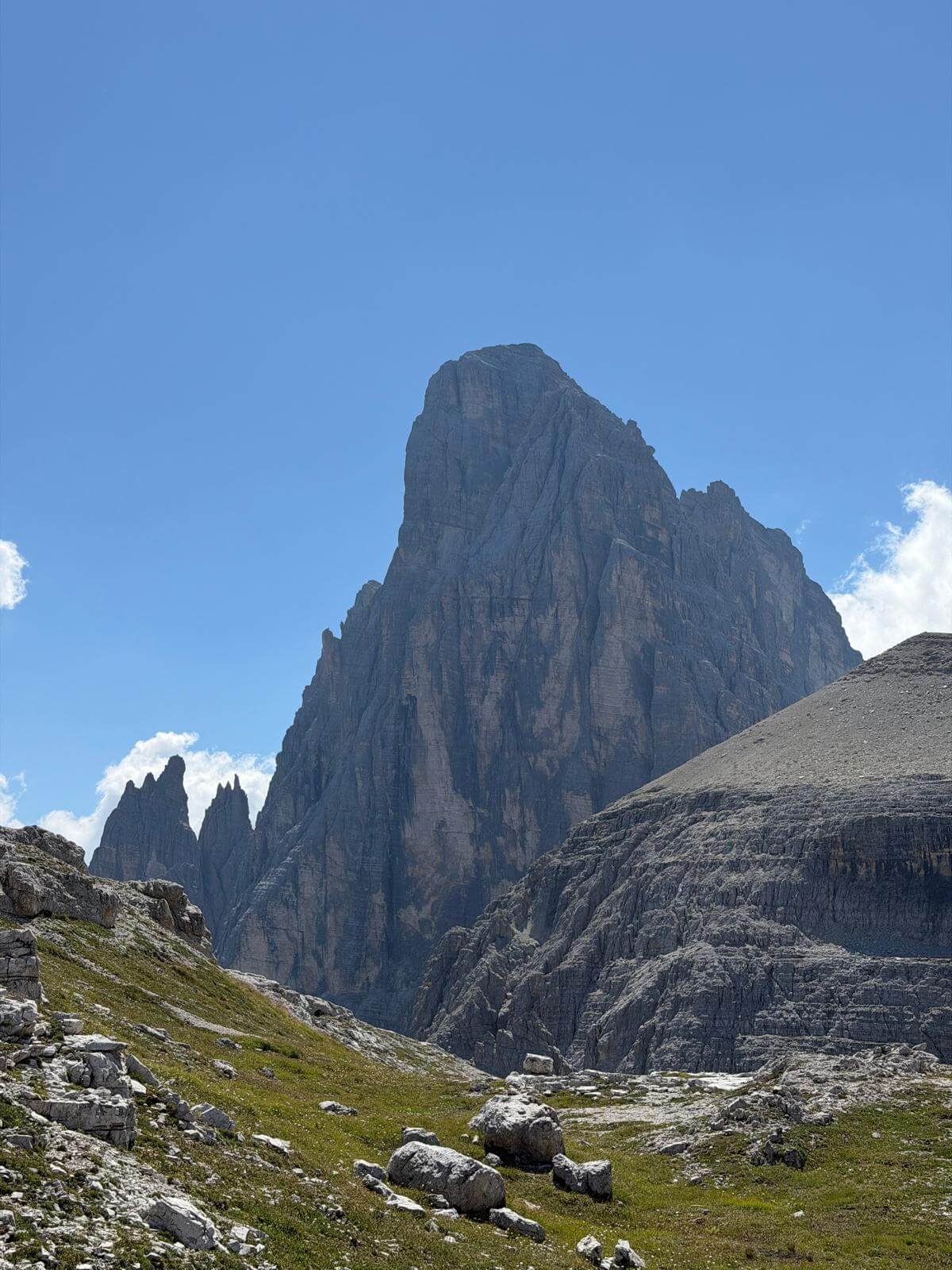 La grossa mole della Croda dei Toni 14.08.26 La grossa mole della Croda dei Toni 14.08.26
