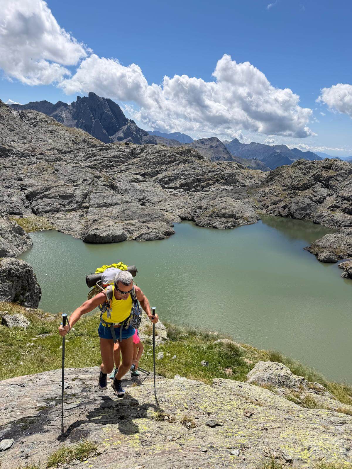 Risaliamo sopra il Lago Gelt 22.08.26 Risaliamo sopra il Lago Gelt 22.08.26