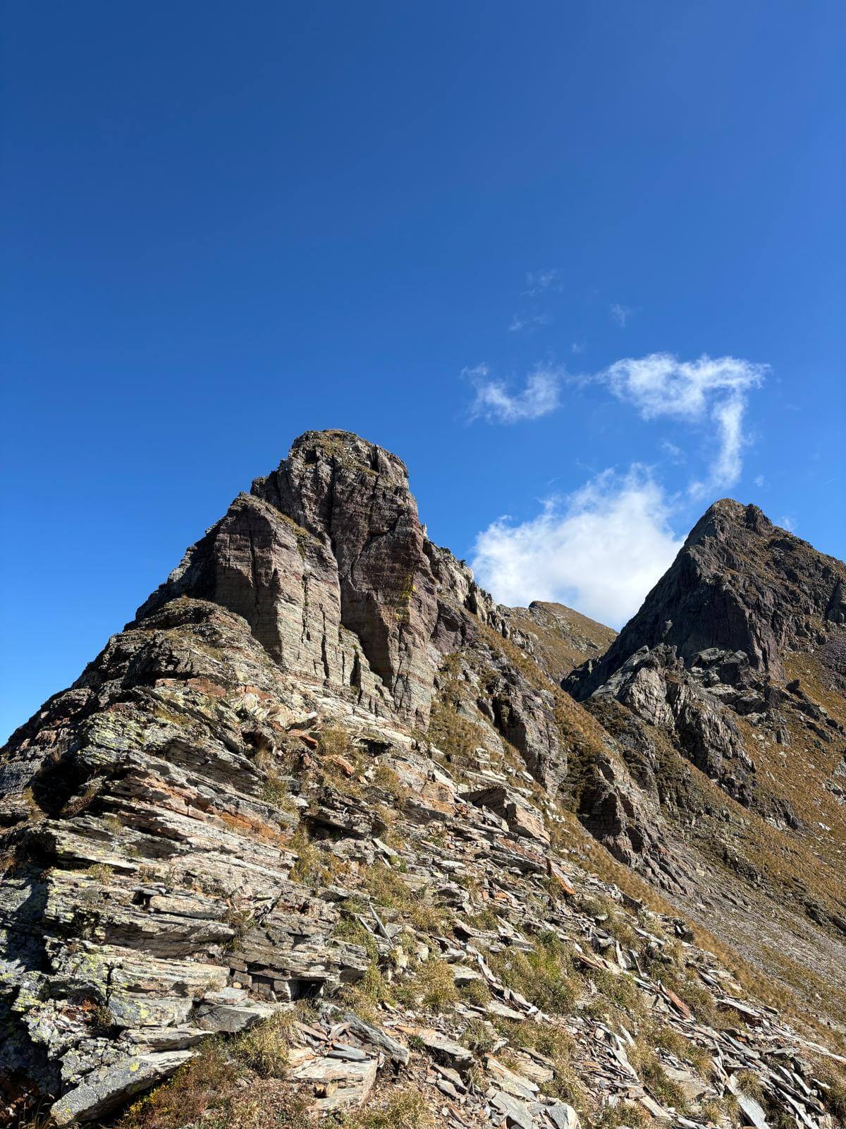 Torrione di Valsanguigno, Cime di Valsanguigno e Monte Aviasco da Valgoglio