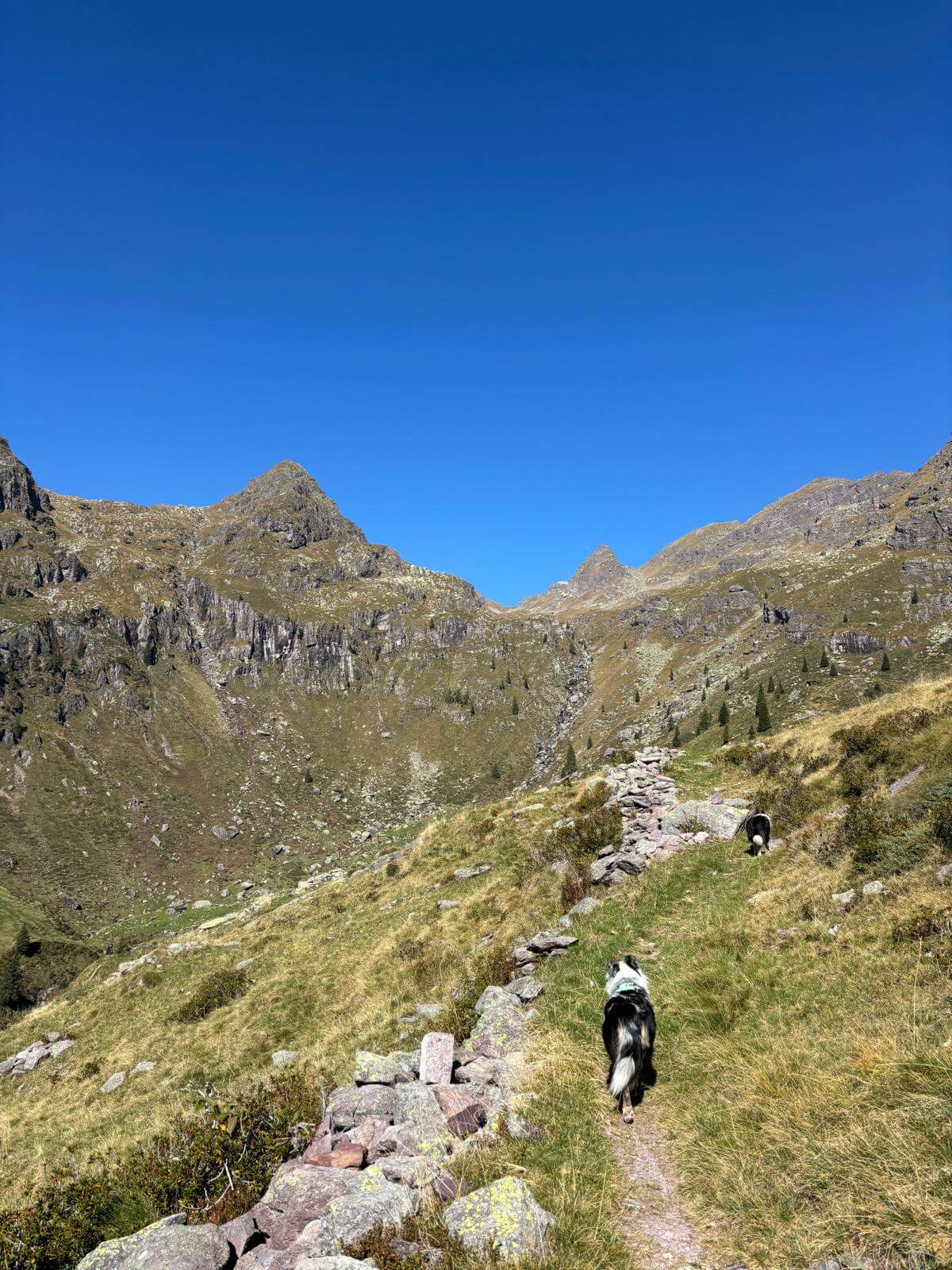 Percorriamo la lunga Val Sanguigno verso l'evidente torrione 27.09.26 Percorriamo la lunga Val Sanguigno verso l'evidente torrione 27.09.26