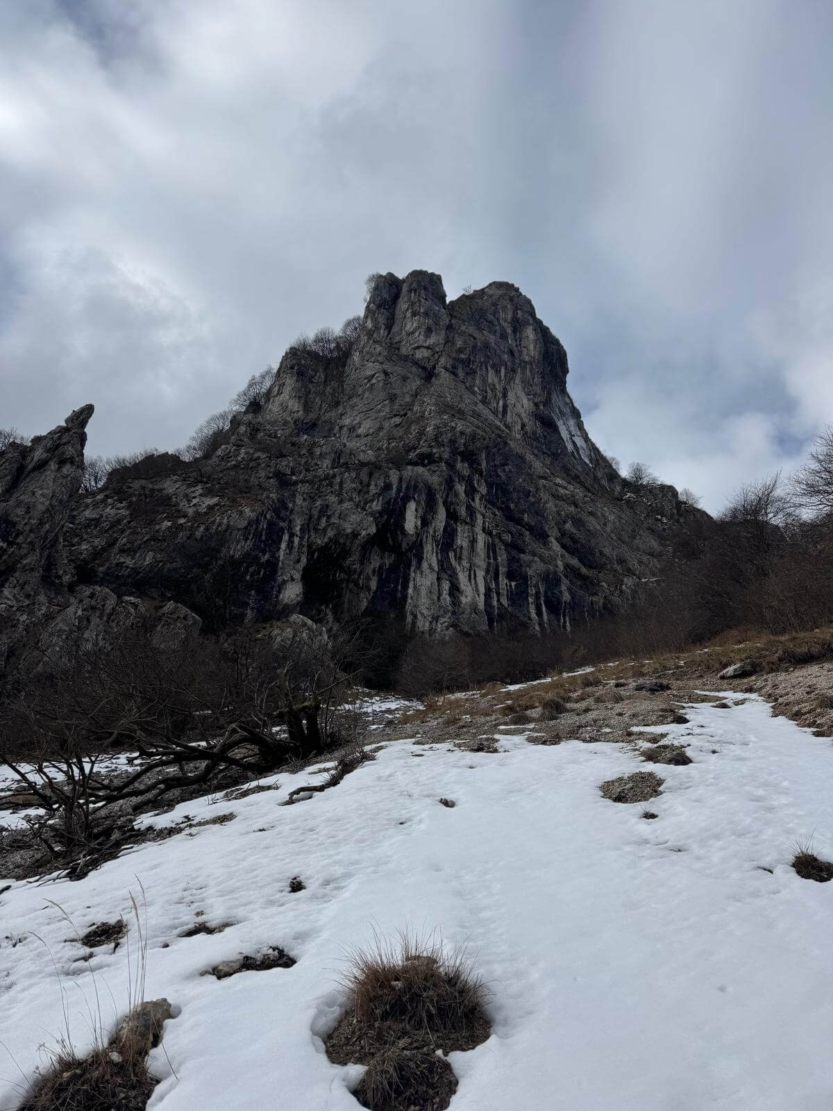 Verso la Bocchetta di Moregge 07.02.26 Verso la Bocchetta di Moregge 07.02.26