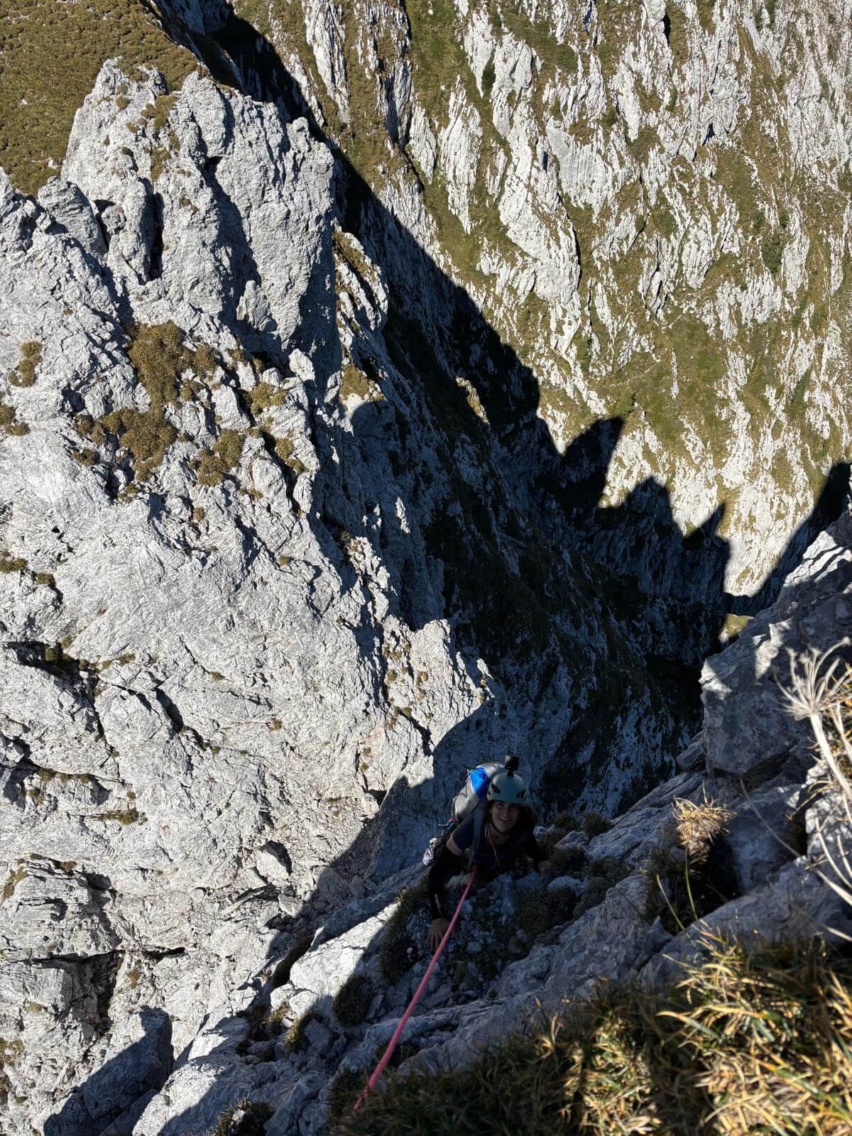 Seupa sulle rocce finali per uscire alla Terza Matta 26.09.26 Seupa sulle rocce finali per uscire alla Terza Matta 26.09.26